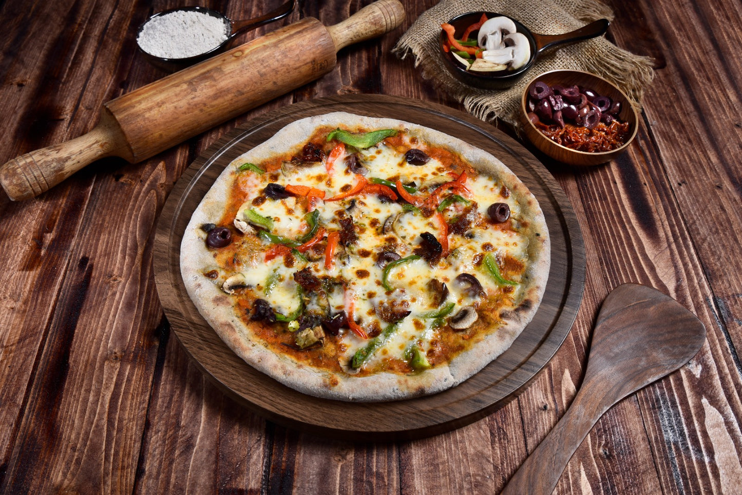 Millet Vegetarian Pizza