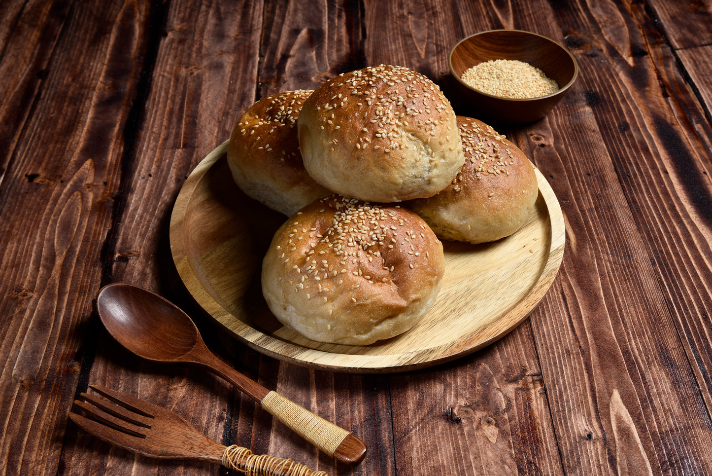 Sourdough Burger Bun( 4 PCS)