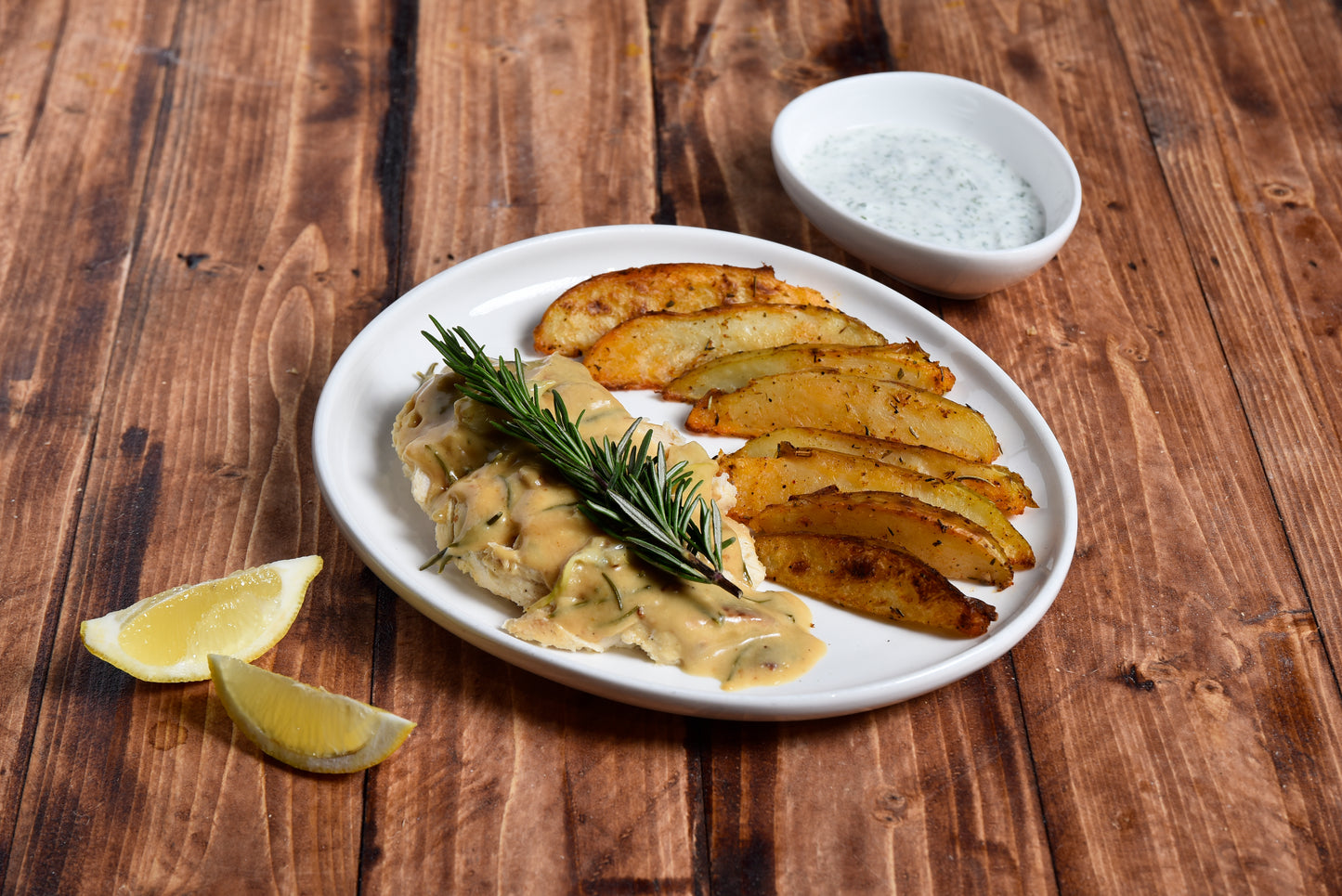 دجاج باليمون و زبدة