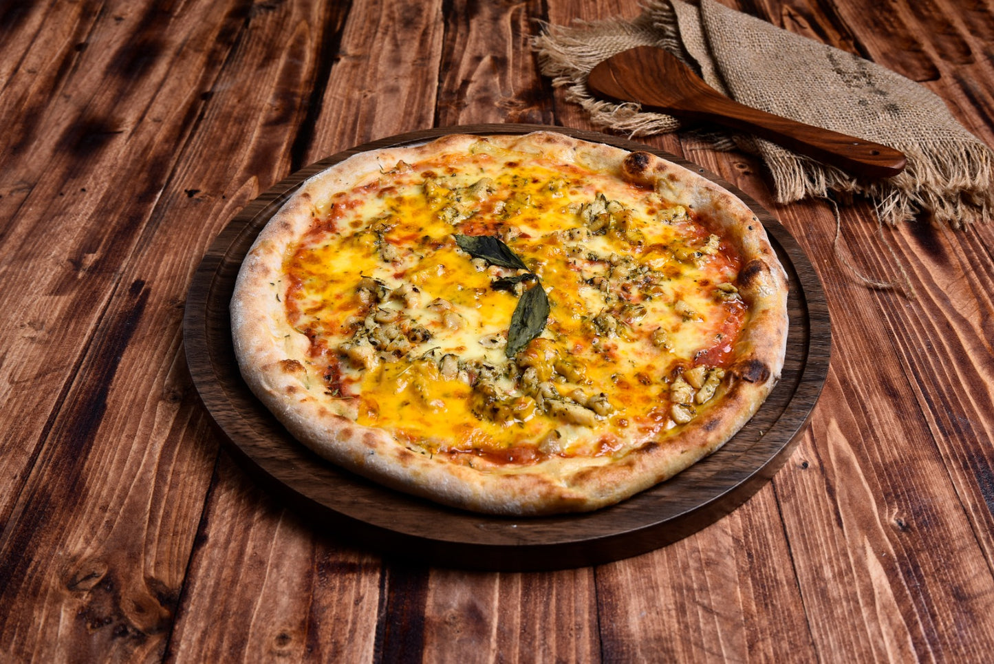 Grilled Chicken Pizza