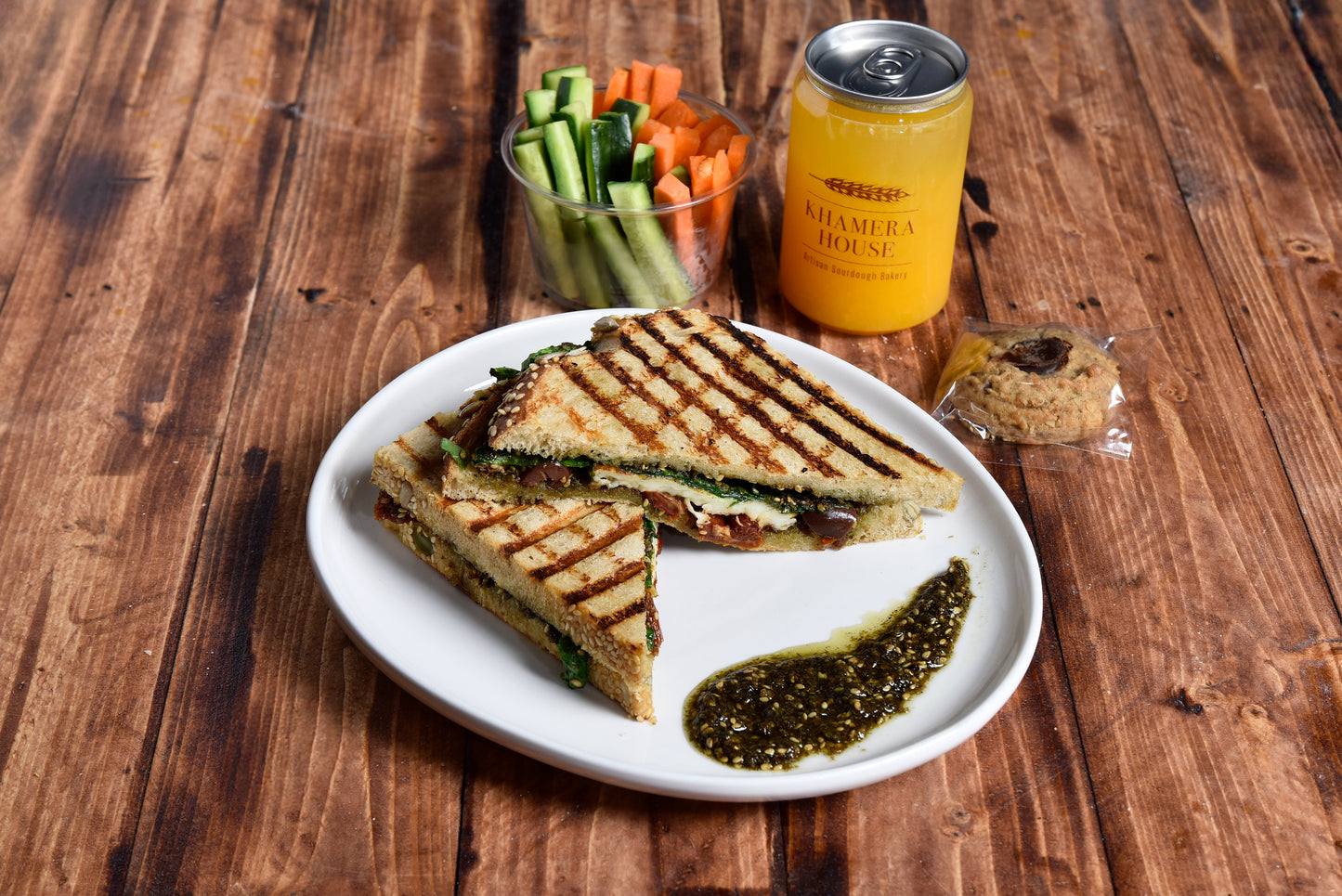 School Halloumi Sandwich