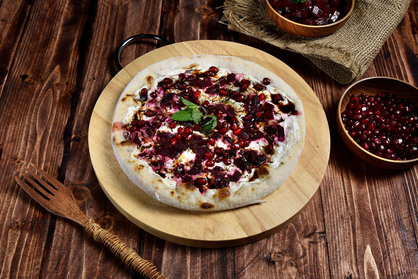 فيطرة لبنة بالشمندر