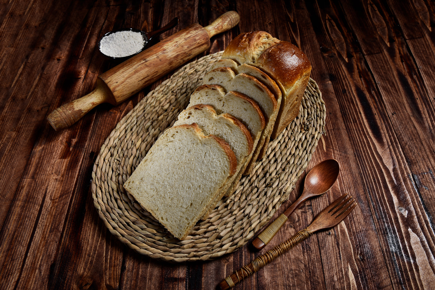 توست الحليب السادة