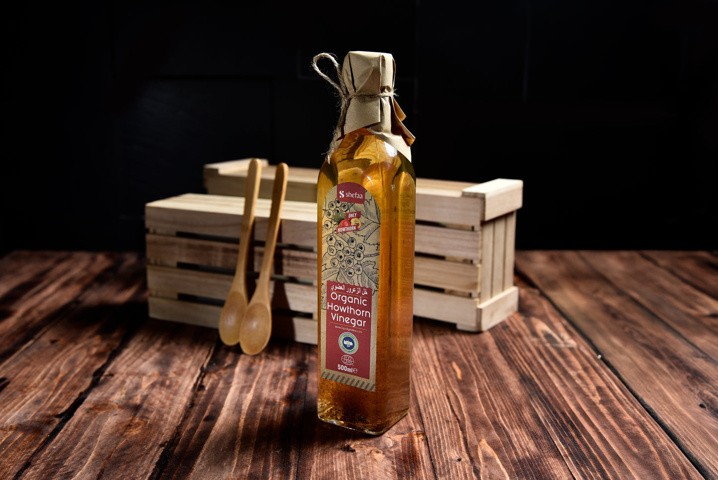 Organic Hawthorn Vinegar