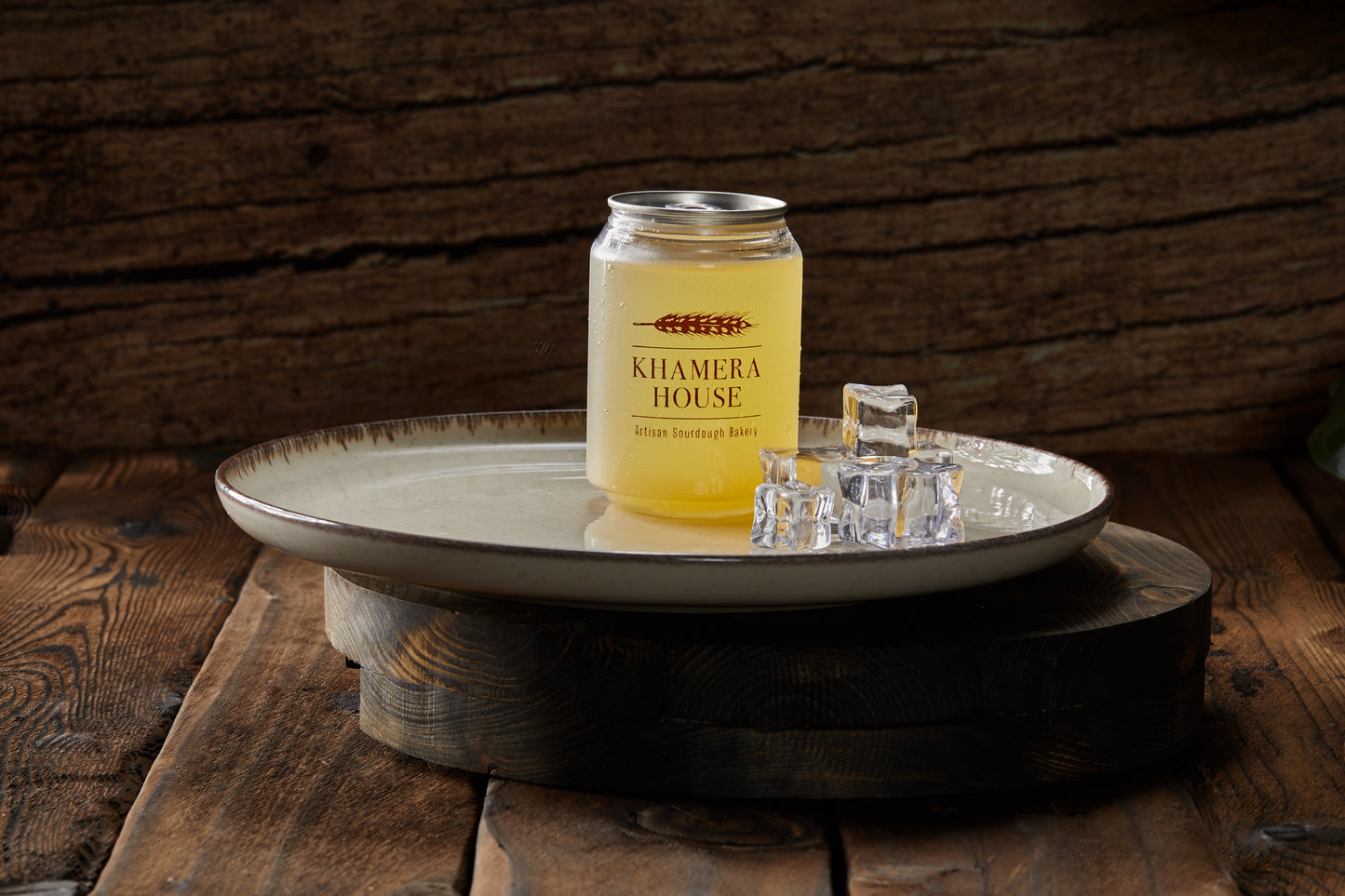 شاي اخضر بارد غازي