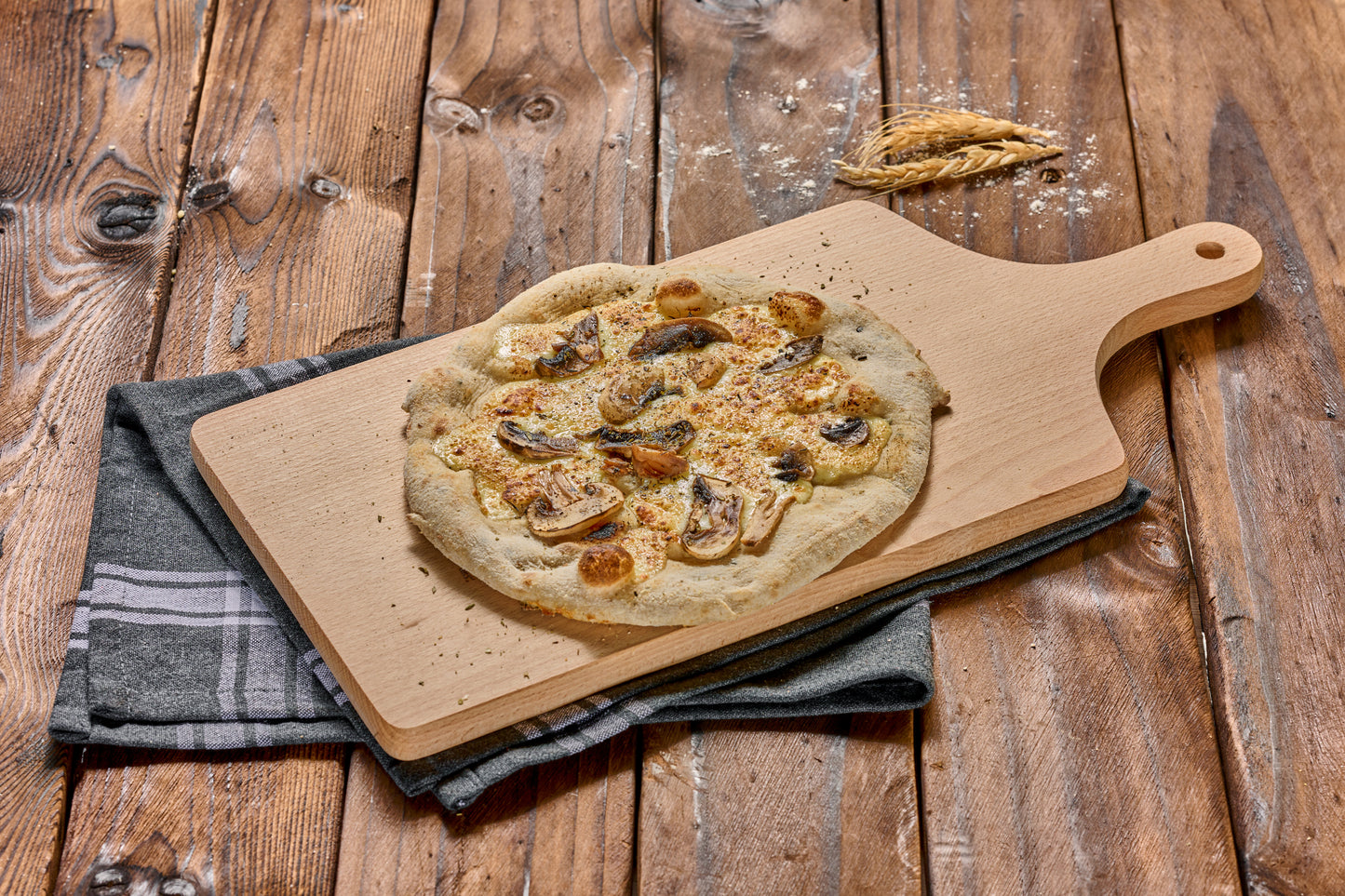 فطيرة الفطر دخن