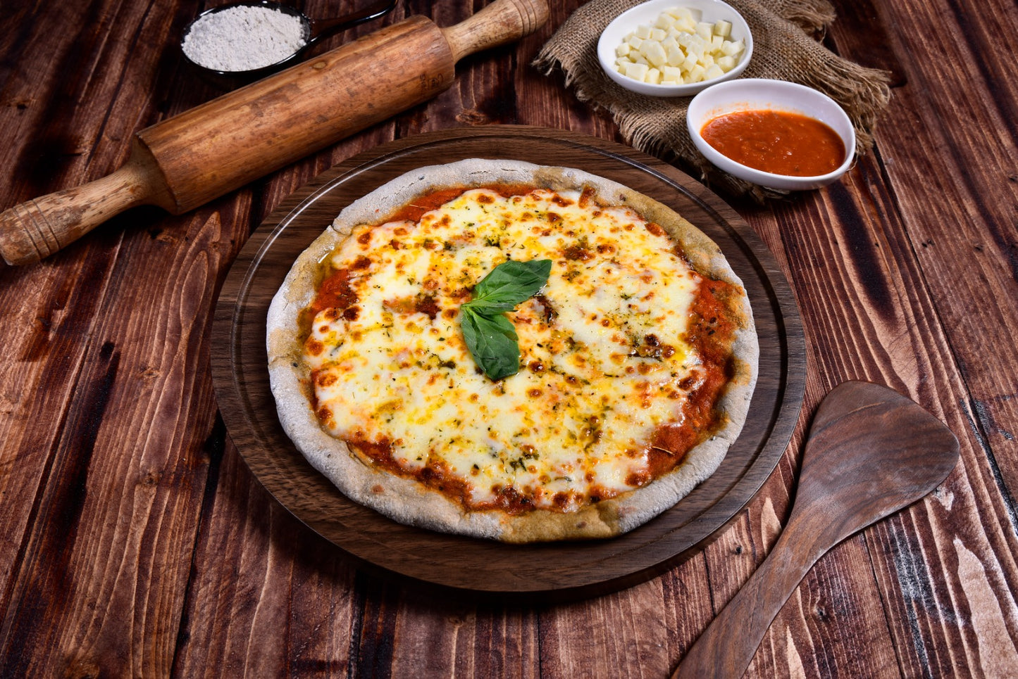Millet Margarita Pizza
