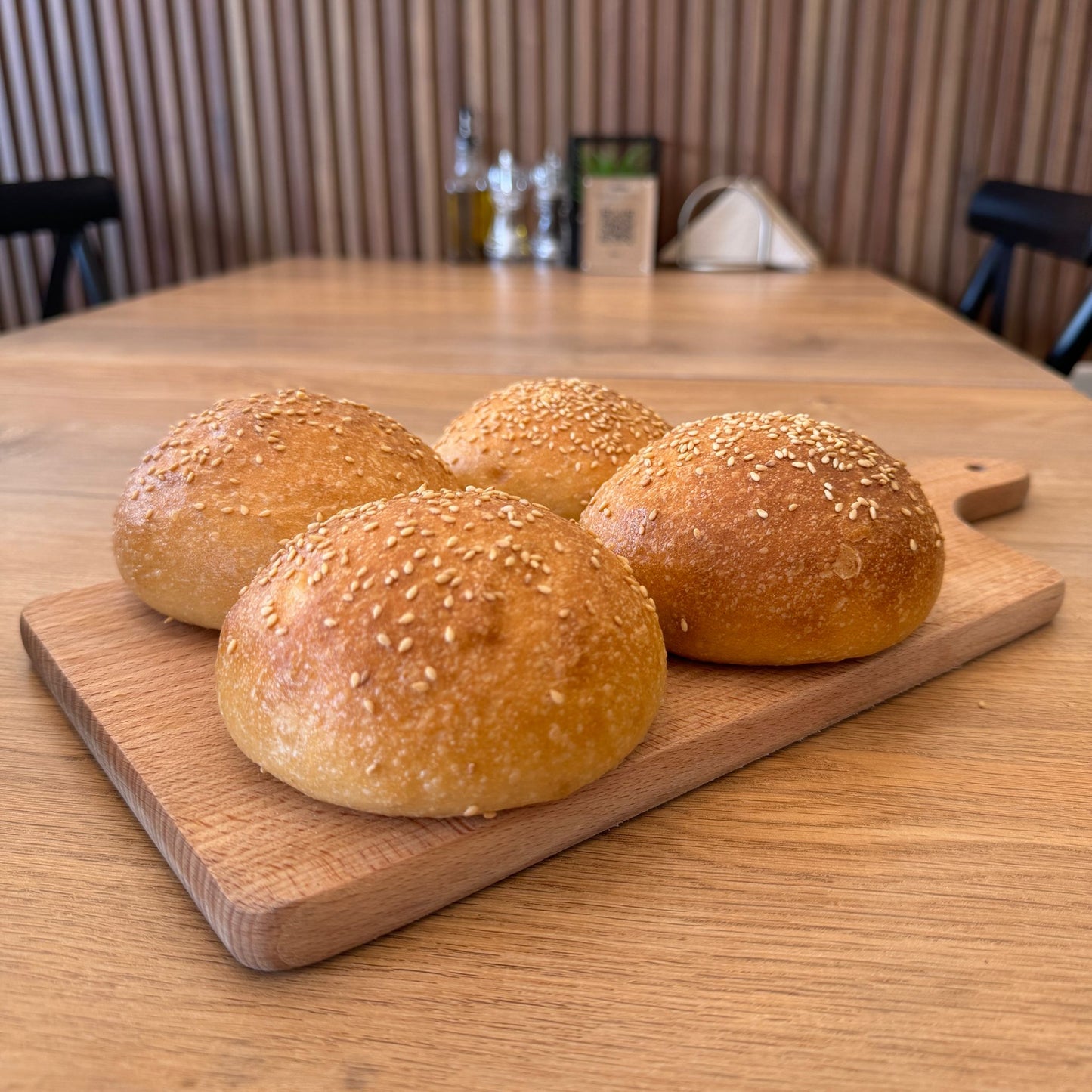 Sourdough Burger Bun( 4 PCS)