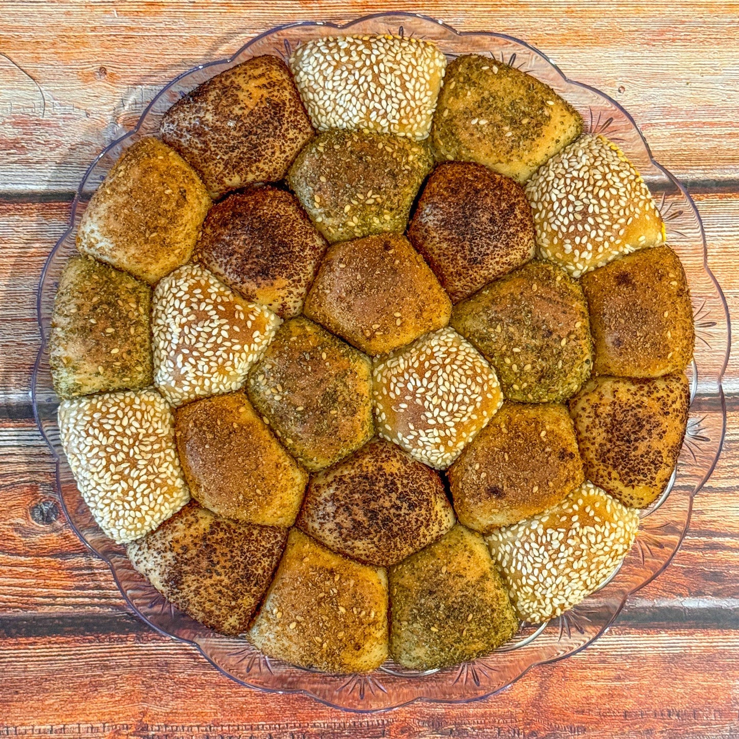 Sourdough Honey Bun with Zaatar