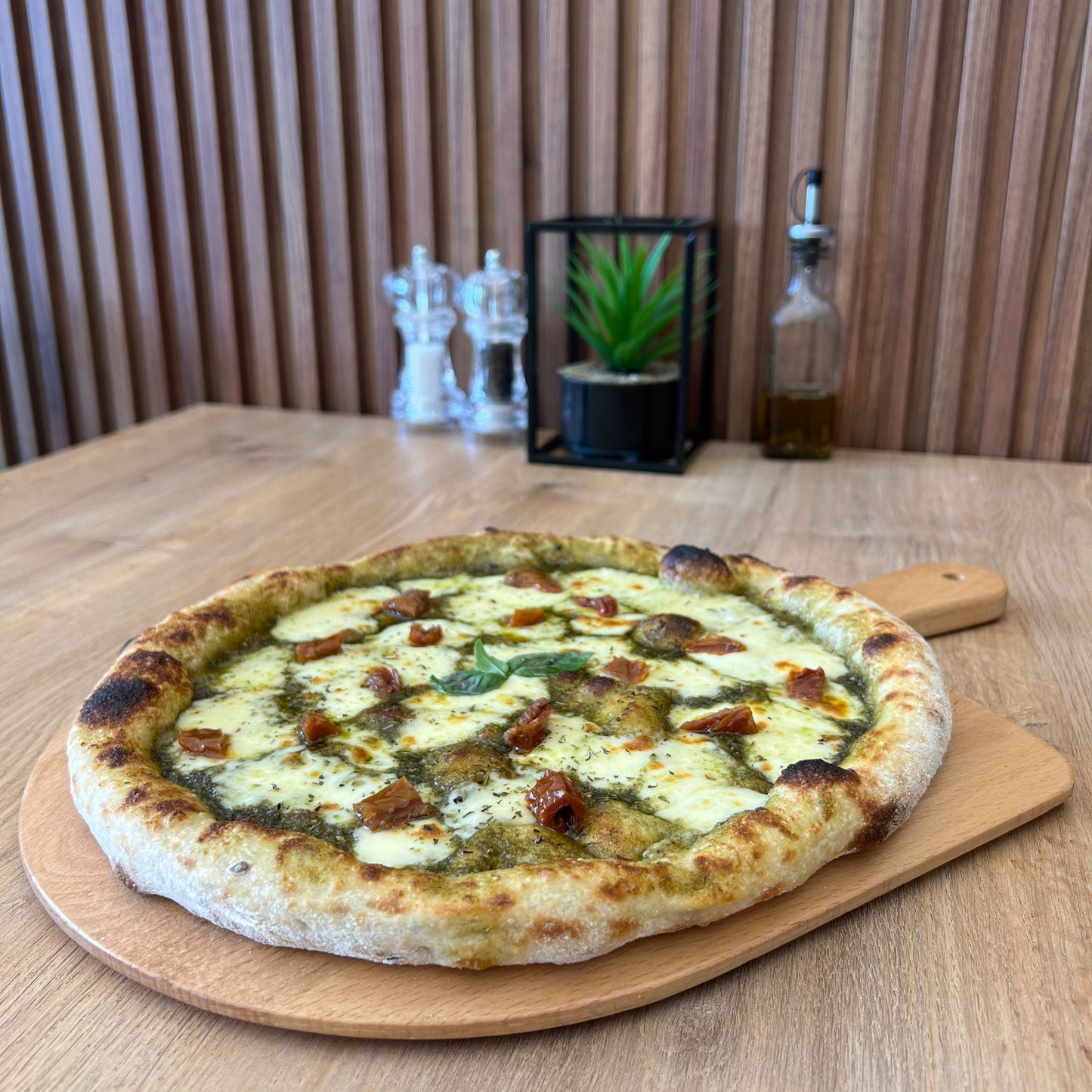 Millet Pesto Pizza