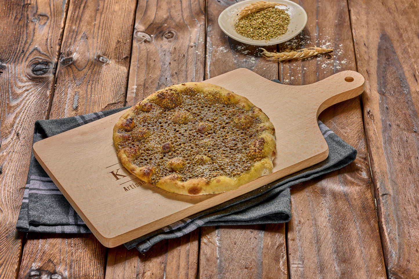 Millet Zaatar Pie