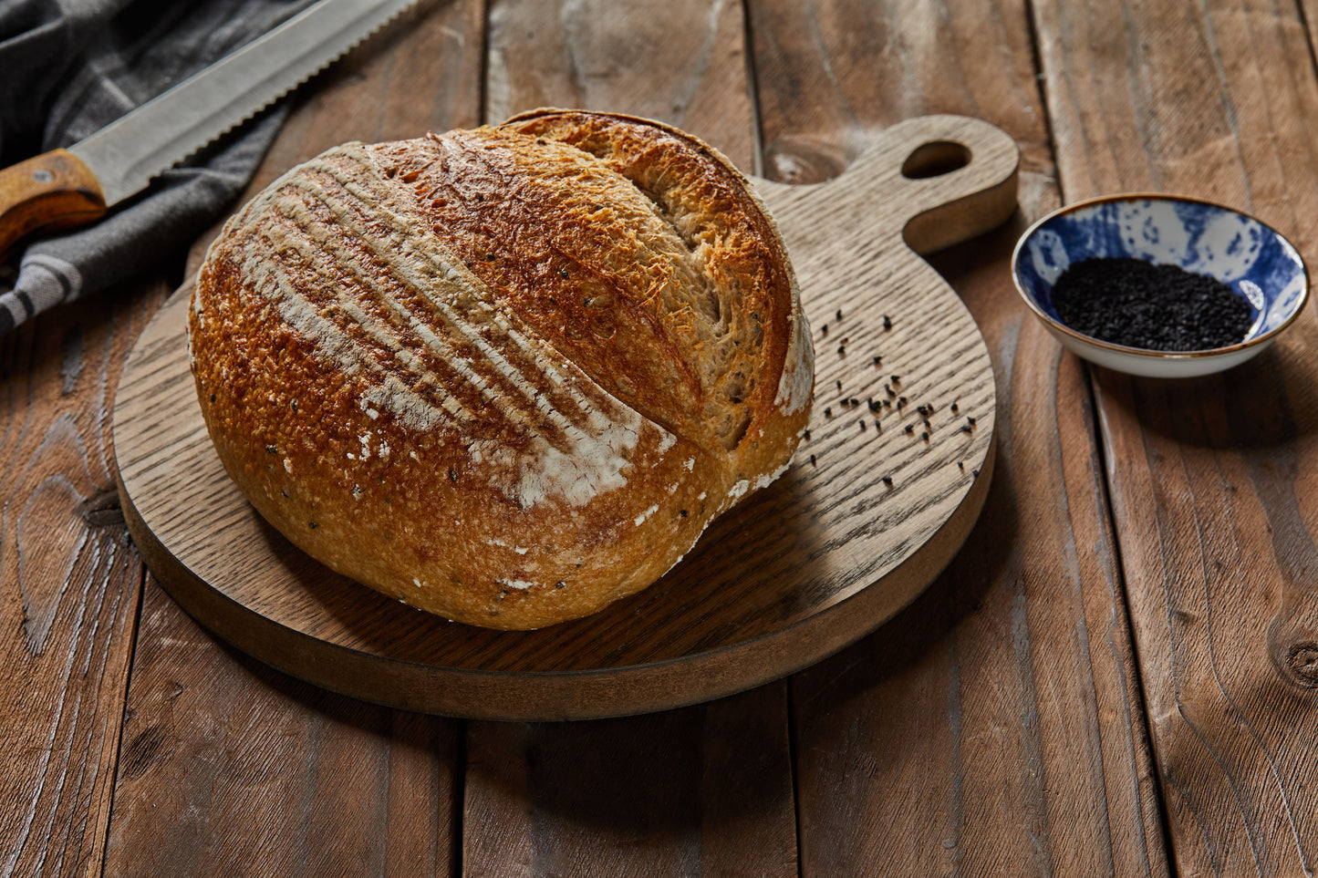 Molasses and Black Seed Sourdough