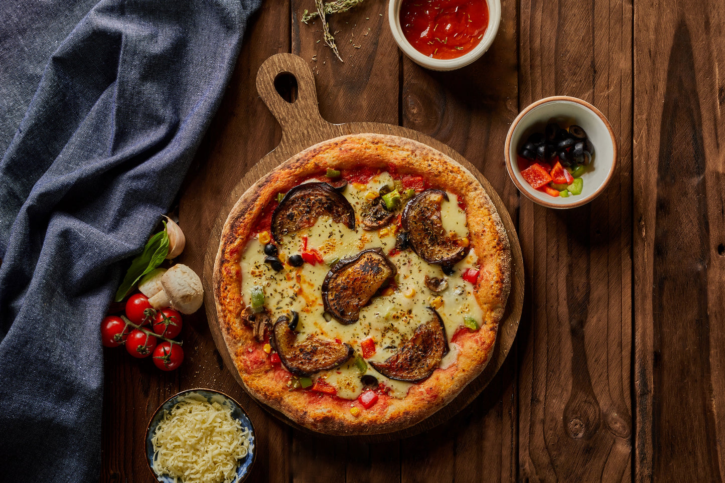 Millet Vegetarian Pizza