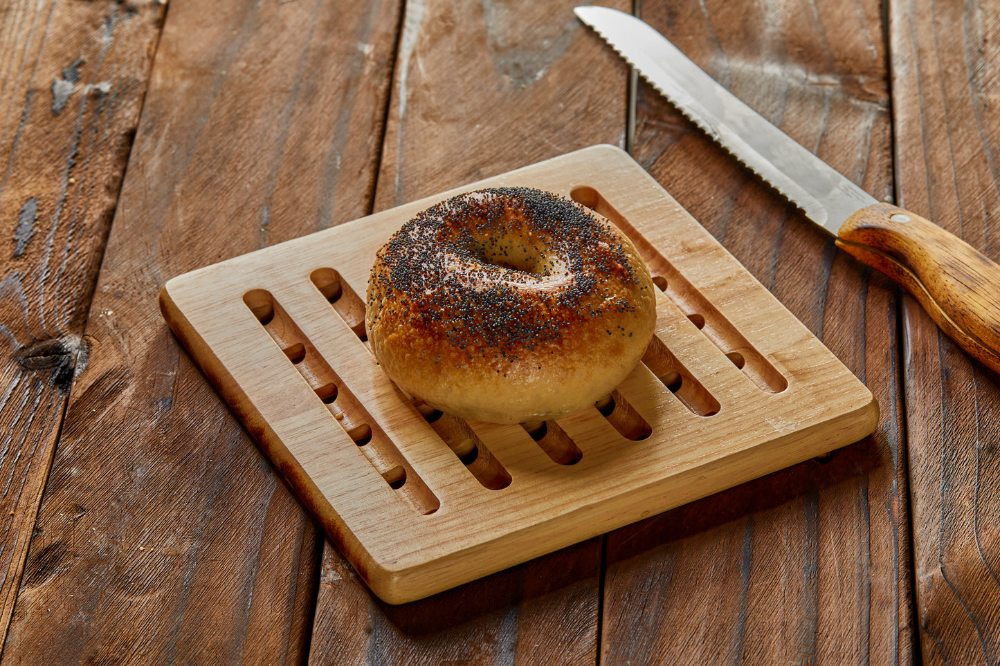 Poppy Seeds Bagel( 2 PCS)